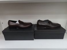 2 Pairs of BOSS Loafers
