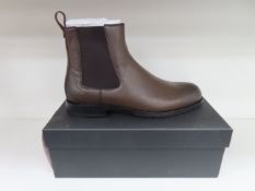 Pair of BOSS Tayil Classic Black Ankle Boots