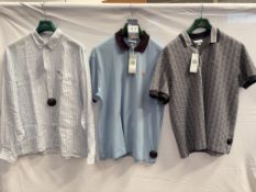 3 Assorted Lacoste Tops