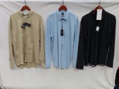 3 x Hugo Boss shirts - size XXL - total RRP£300+