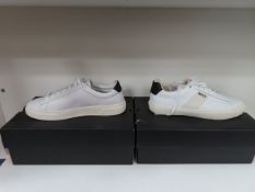 2 Pairs of BOSS Tennis Trainers