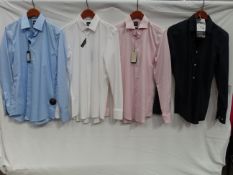 4 x Hugo Boss shirts - size S - total RRP£400+