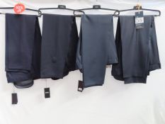 4 x pairs of Hugo Boss trousers - size 40 - total RRP500+