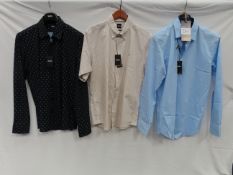 3 x Hugo Boss shirts - size L - total RRP£300+