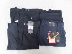 4 Pairs of BOSS Blue Trousers