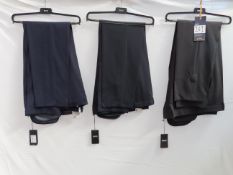 3 x pairs of Hugo Boss trousers - size 40 - total RRP400+