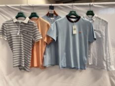 5 Assorted Lacoste T-Shirts/Tops