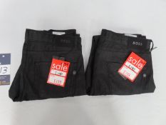 2 Pairs of BOSS Black Jeans