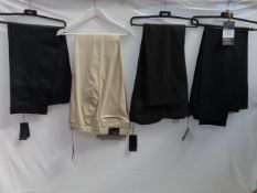 3 x pairs of Hugo Boss trousers - size 38R/L - total RRP400+