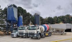 Range of Upright and Low Level Silos Cement Mixing Trucks and Associated Equipment