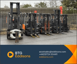 Doosan Forklift Trucks, Batteries, Pallet Inverter, Pallet Wrapper, Loading Ramp, Crusher etc