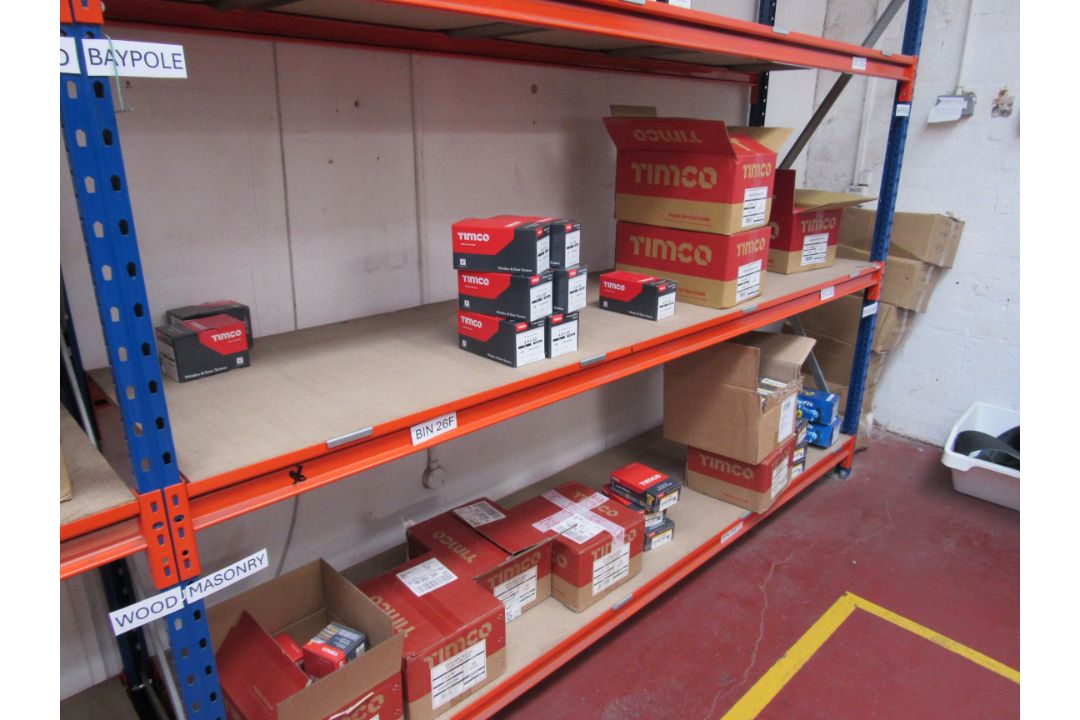 Quantity screws etc. to 2 bays - Image 9 of 9