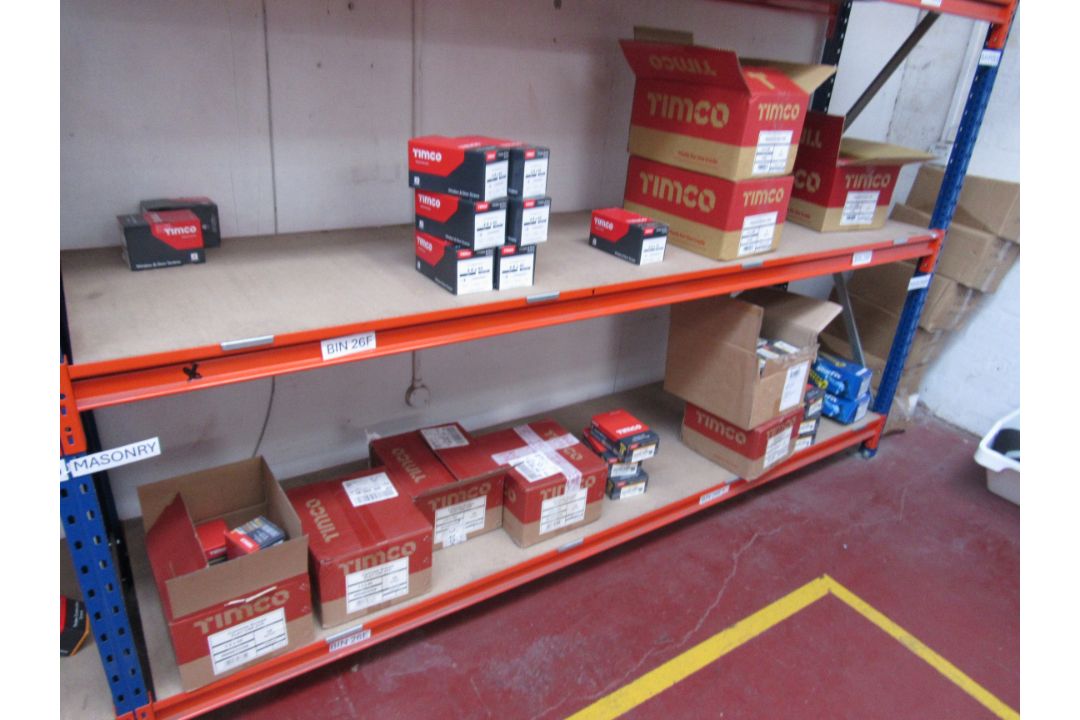 Quantity screws etc. to 2 bays - Image 5 of 9