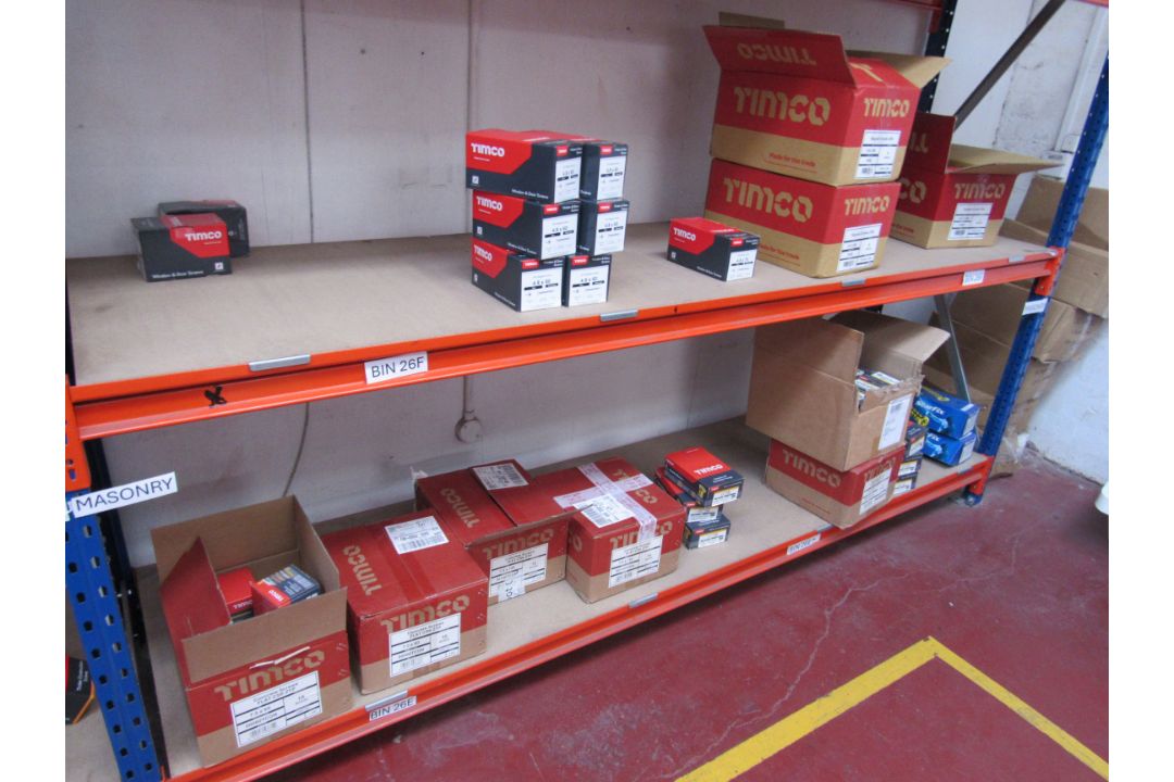 Quantity screws etc. to 2 bays - Image 7 of 9