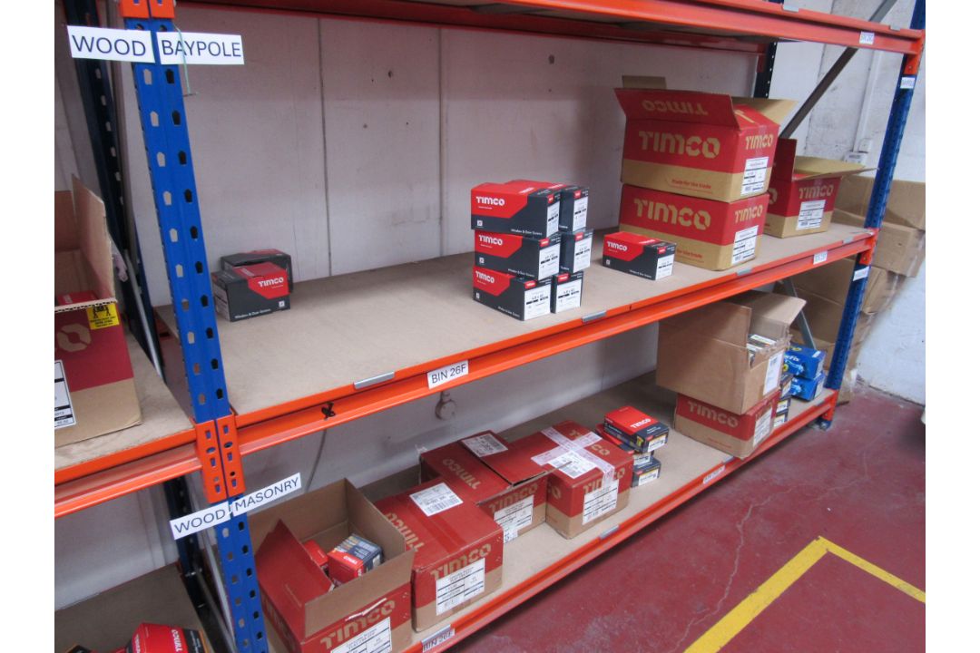 Quantity screws etc. to 2 bays - Image 8 of 9