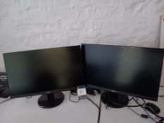 2 x Acer KB242HYL monitors
