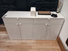 4 compartment sideboard