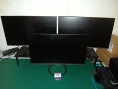 3 x Acer RL242Y monitors