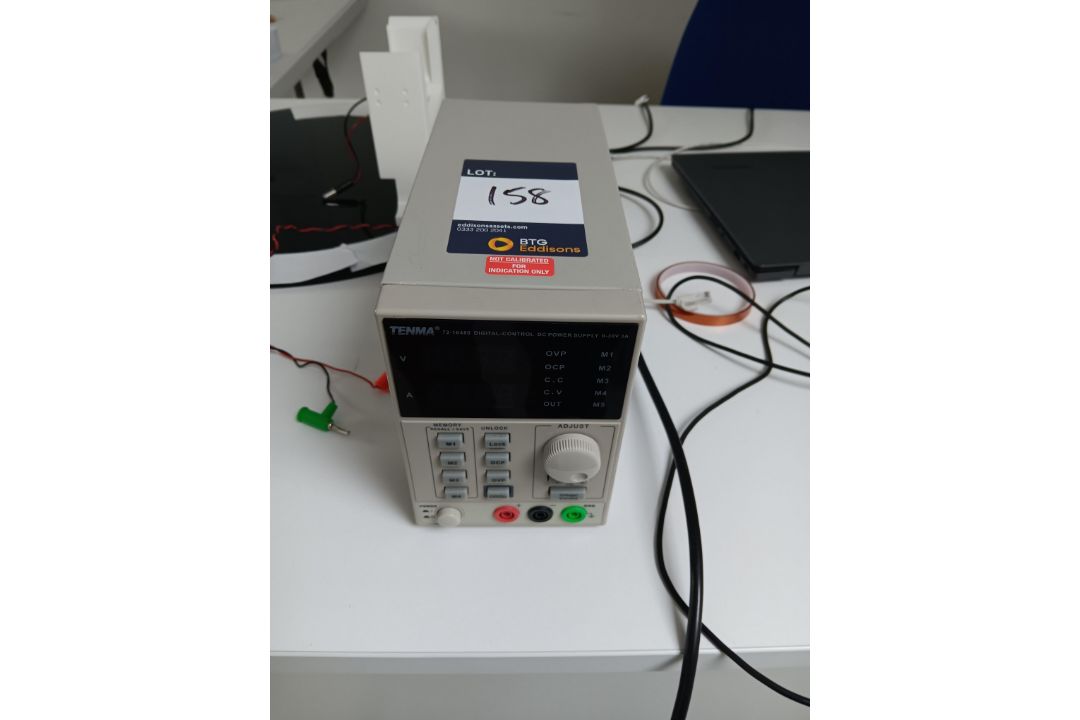 Tenma 72-10480 digital control DC power supply 0-30v 3a - Image 1 of 4