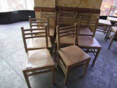 8 Caf� chairs