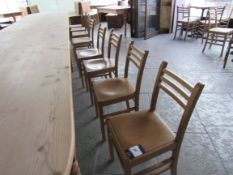 8 Caf� chairs