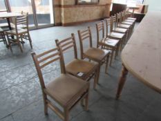 10 Caf� chairs