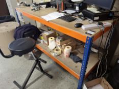 Twin shelf workbench 1830mm x 770mm