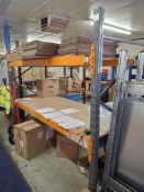 Bay of racking consisting of; 2 x 7ft uprights & 4 x 9ft crossbeams