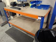 Twin shelf workbench 5ft x 770mm