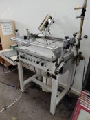 Mascoprint Semi Automatic Screenprinter.