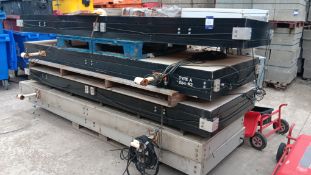 6 Tower crane illuminated signage boards �10+vat lift out fee