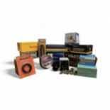 Camera Equipment - Kodak Easy Share, Jessops zoom slide duplicator, lens hood, photographic lamp,