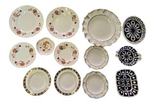 A Collection of Royal Crown Derby, comprising five pieces in the Bali pattern A1100, including two