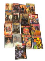 A Collection of Preacher and Judge Dredd Graphic Novels Including Early Titan Editions, comprising a