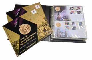 London 2012 Team GB Gold Medal Winners complete stamp collection A complete London 2012 Team GB Gold
