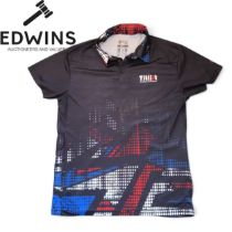 Ronnie O'Sullivan - A Signed Dr V Polo Shirt, size L. Signed to front in gold marker.