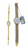Two vintage ladies’ wristwatches, Jean Philippe and Edis. Comprising a Jean Philippe quartz