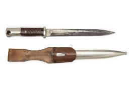 Mauser K98 bayonet (S84/98 III) with frog | Germany, German