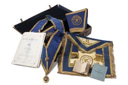 Masonic ritual set of Master Haydn W. Hurley, Lodges: The Ashley Hill Lodge No. 7861 & Maidenhead Lo