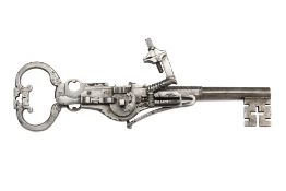 Combined key-form pistol with wheel-lock | Europe, European