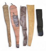 A suede rifle case; others (5)