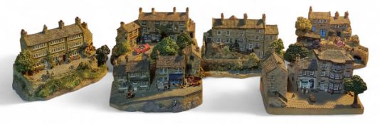 Danbury Mint BBC Last of the Summer Wine, by Jane Hart, Time for a Cuppa, A Balancing Act, There May