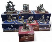 Tudor Mint Myth and Magic pewter and Swarovski figures - The Gates of Methintdour, The Enchanted
