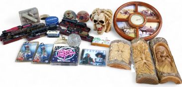 Boxes and Objects - a novelty clock, All Seasons Shall Be Sweet;  model engines, The General, P8