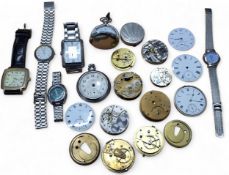 Horolgy, for parts or restoration - late Victorian fusee drum and barrel movement, signed Jason