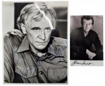 HARRIS, RICHARD: (1930-2002) British actor, signed black and white film scene 10 x 8