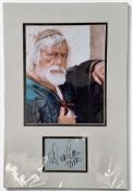 REED, OLIVER: (1938-1999) British actor, mounted 10 x 8