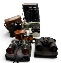 Binoculars - Prinzlux Spacemaster 10x 50;   Chinon 10x 25;  Steiner 10 x 50;  Simmons 10 x 50;  etc