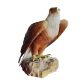 A Royal Crown Derby model, Eagle, naturalistically modelled, on a rock, 25.5cm high, printed mark in - Image 1 of 2