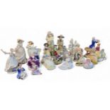 A Treasured Memories figure, A Mothers Love;   other figures, Leonardo;  etc